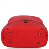 BEE BAG Modny Plecaczek Damski Dolly Czerwony
